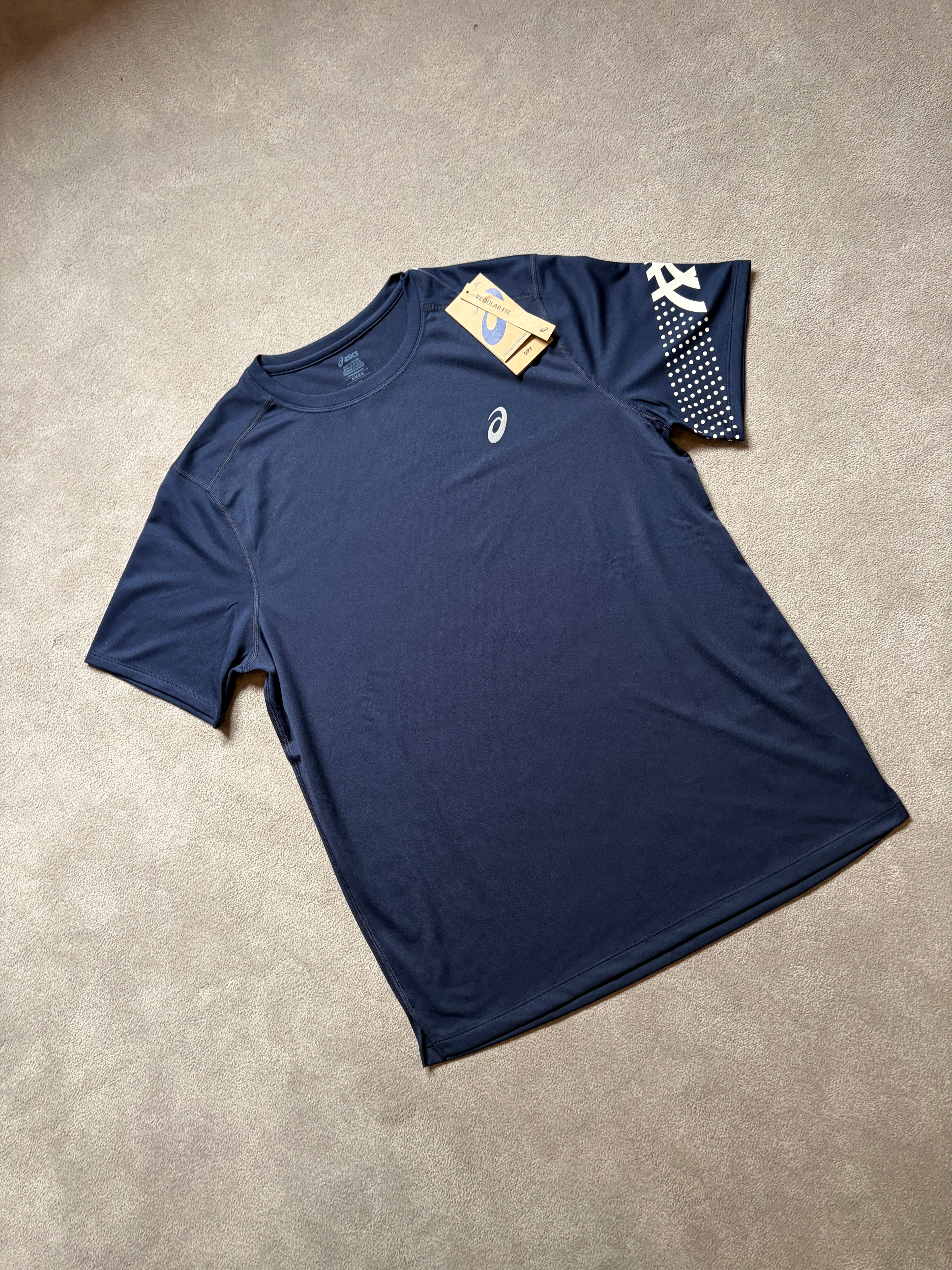 Asics Icon SS 3 Piece Tracksuit Navy