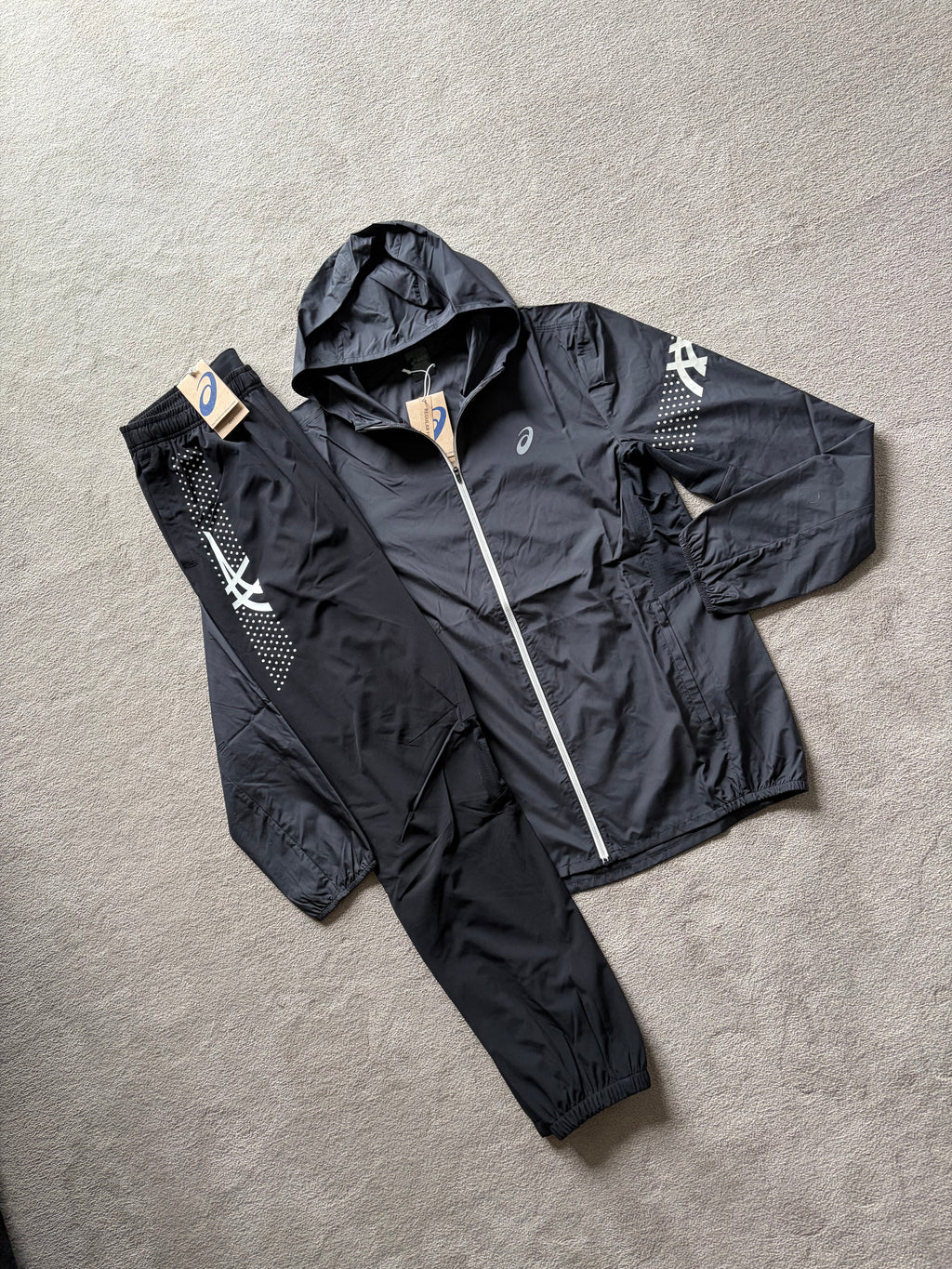 Asics Icon SS Tracksuit Black