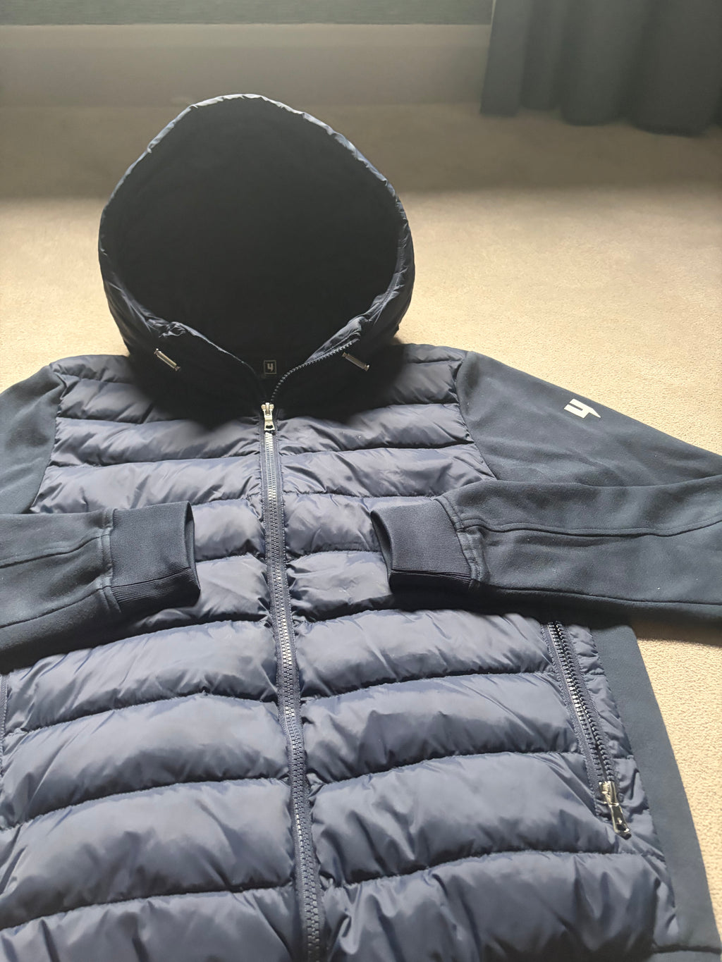 Yelir World Panel Jacket Navy