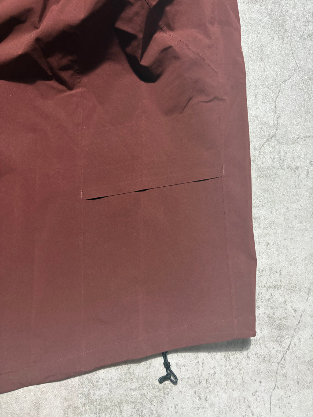 Asics Burgundy MetaRun Windbreaker