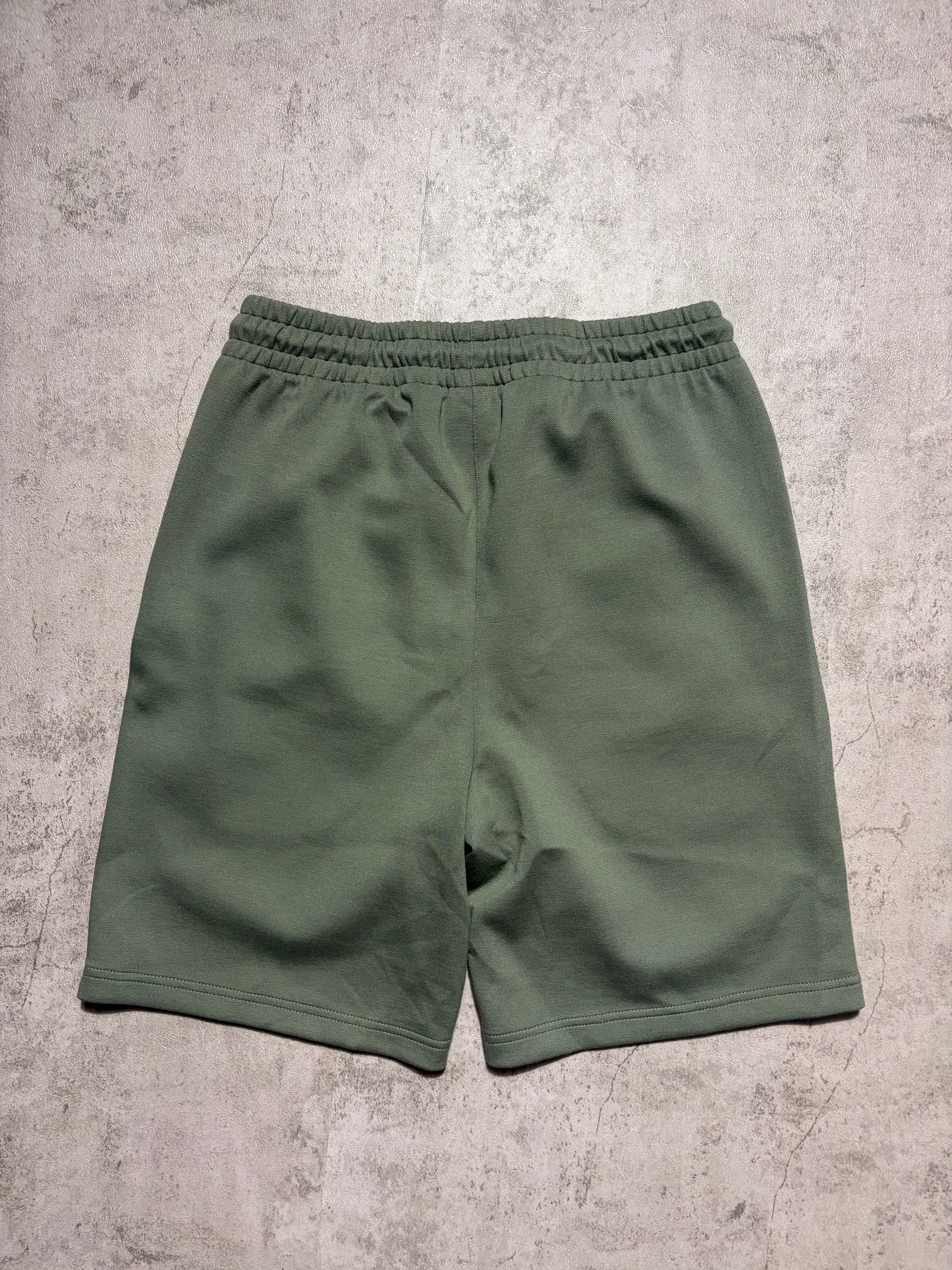 Yelir World “Lux” Khaki Green Shorts Set