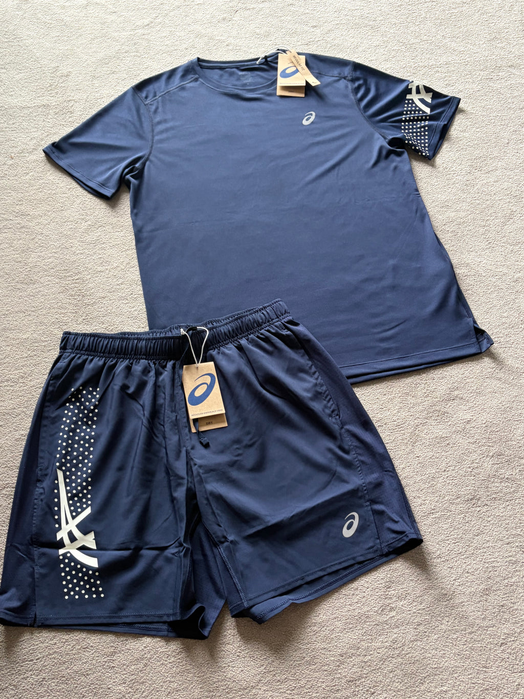 Asics Icon SS Set Navy