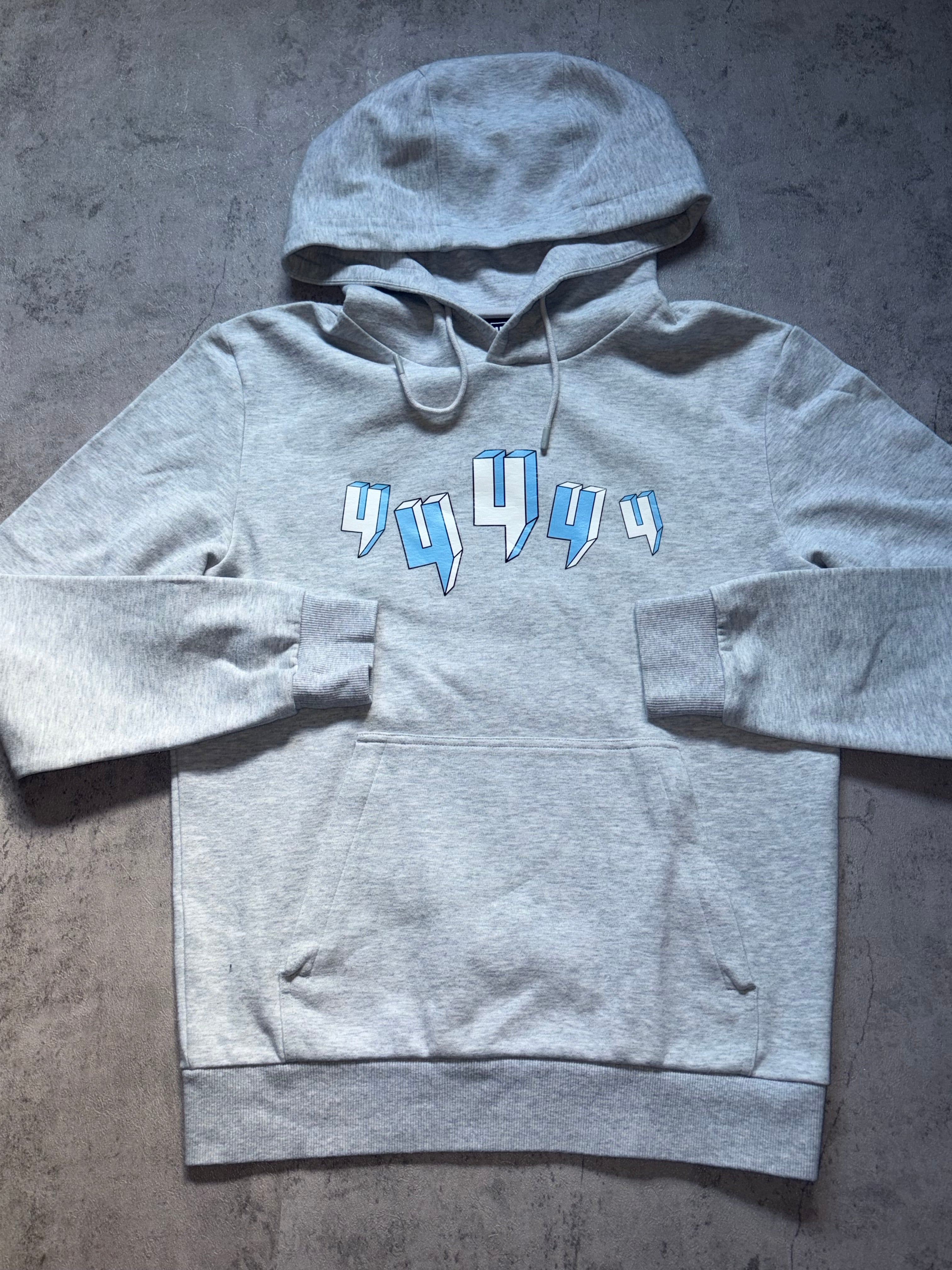 Yelir World Tracksuit Grey Blue
