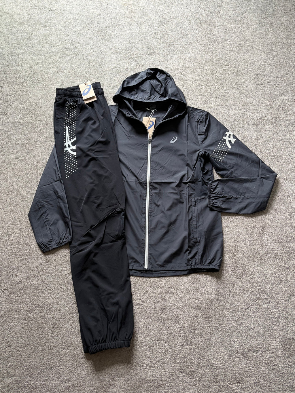 Asics Icon SS Tracksuit Black