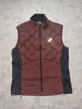 Asics Burgundy Road Padded Gilet