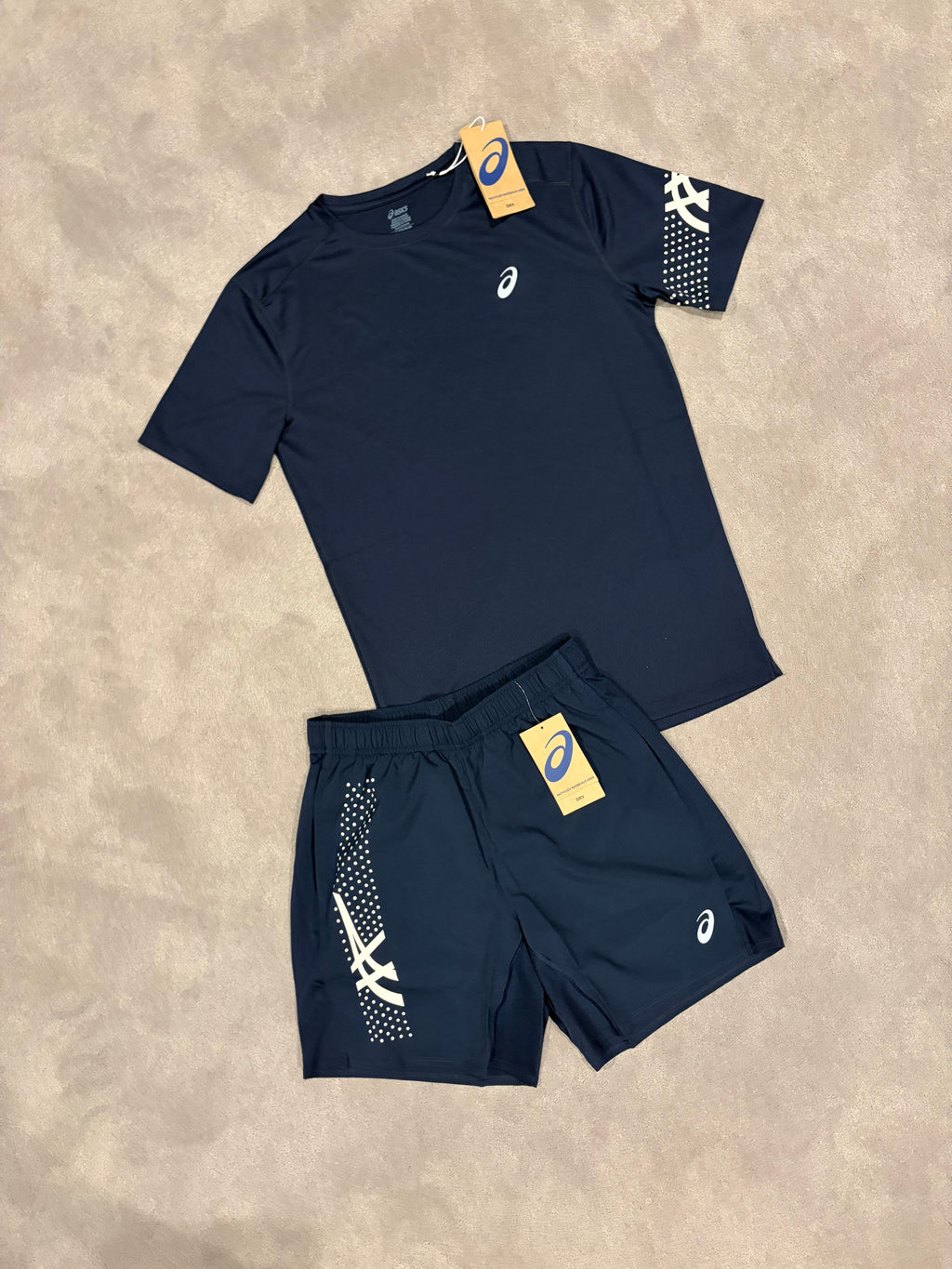 Asics Icon SS Set Navy