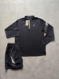 Asics Icon SS Quarter Zip Set