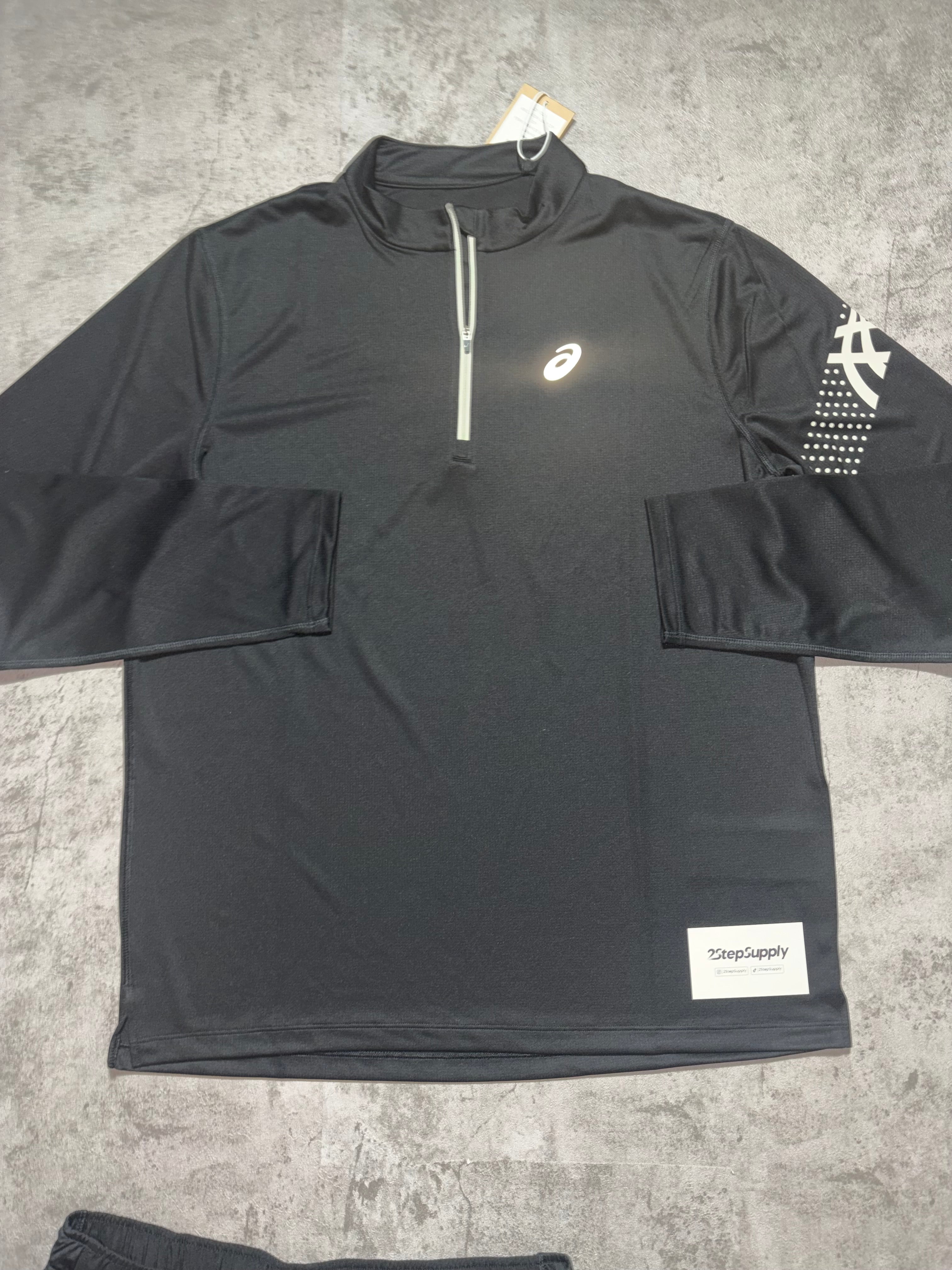 Asics Icon Quarter Zip Set