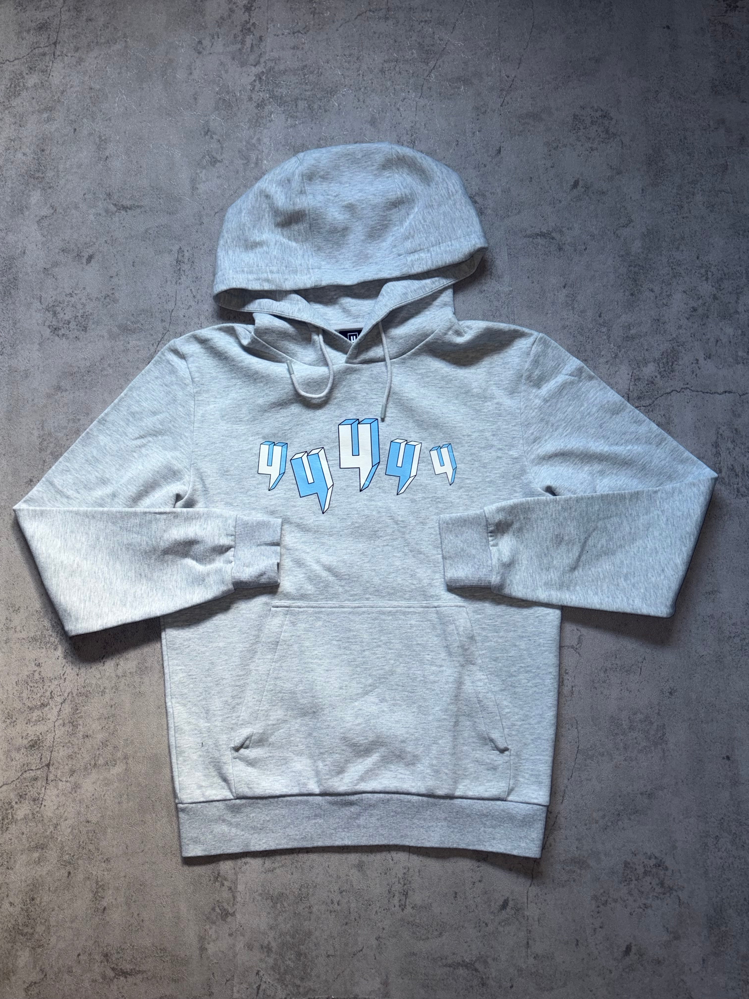 Yelir World Tracksuit Grey Blue