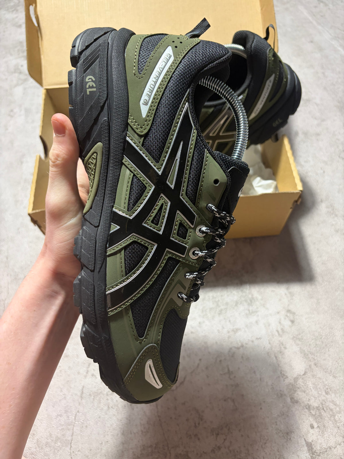 Asics Gel Venture 6 Black Forest Green